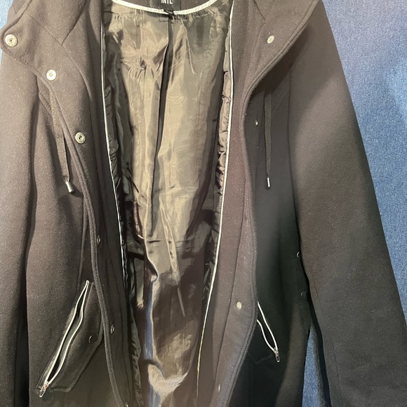 INTL d.e.t.a.i.l.s Women's Hooded Sweatshirt Jacket L - Picture 4 of 10